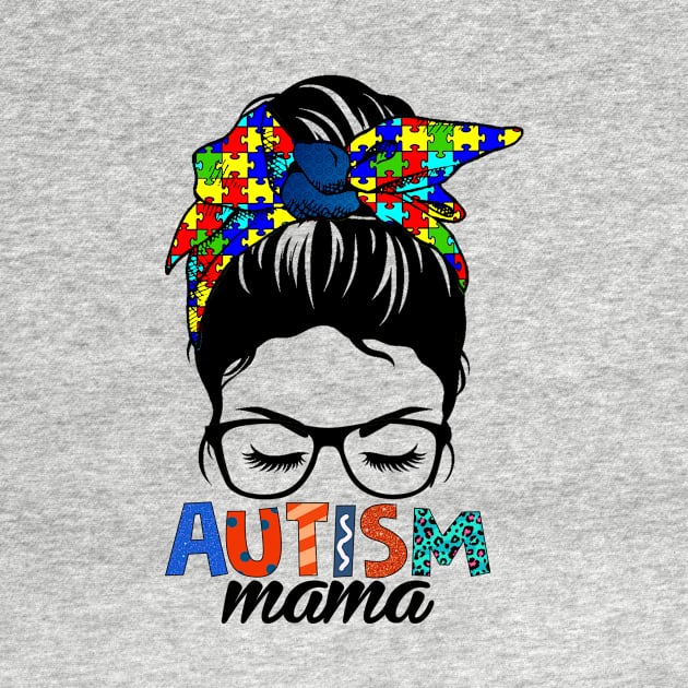 Autism Mama Gift For Women by Biden's Shop